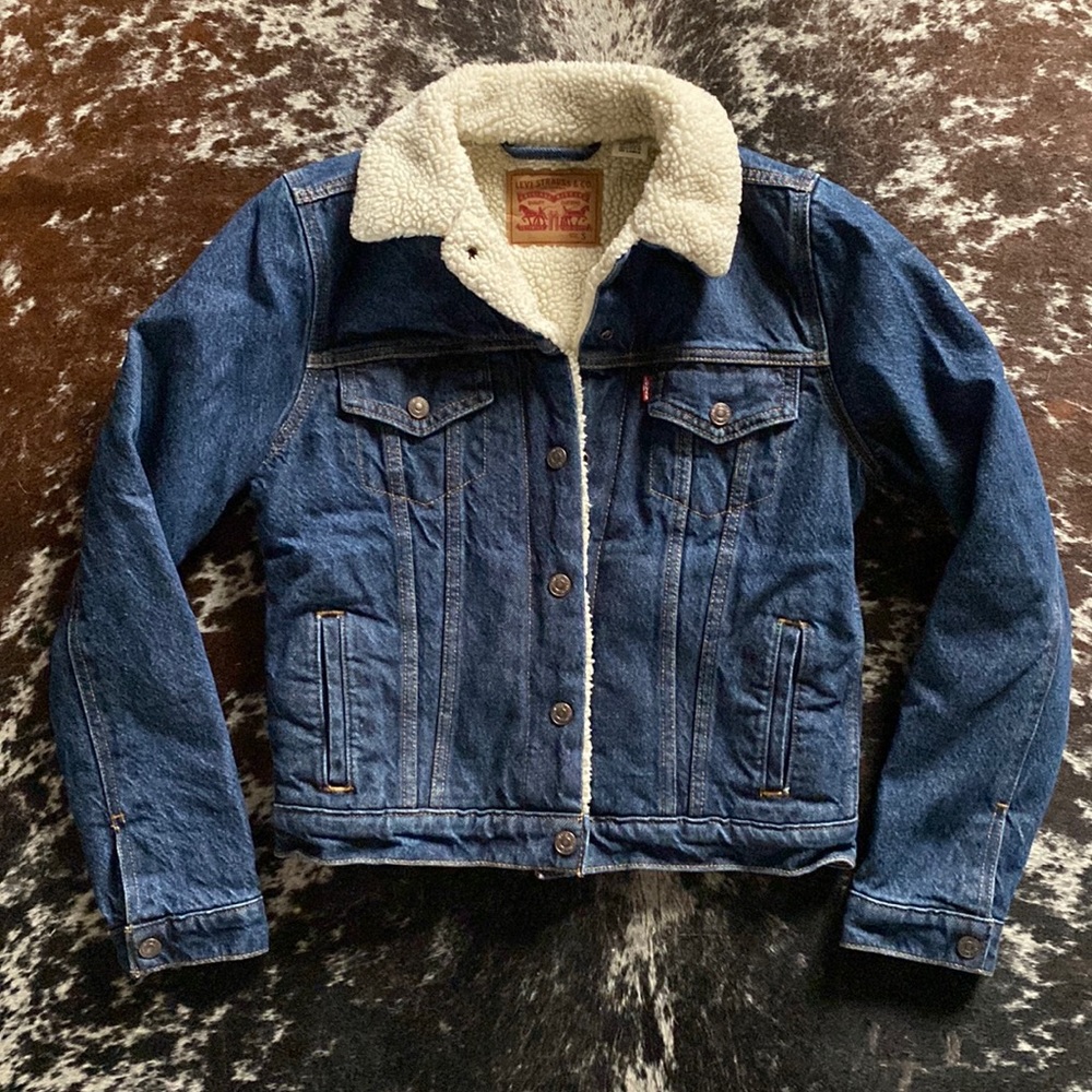 Levi’s Ex Boyfriend Sherpa Trucker Jacket